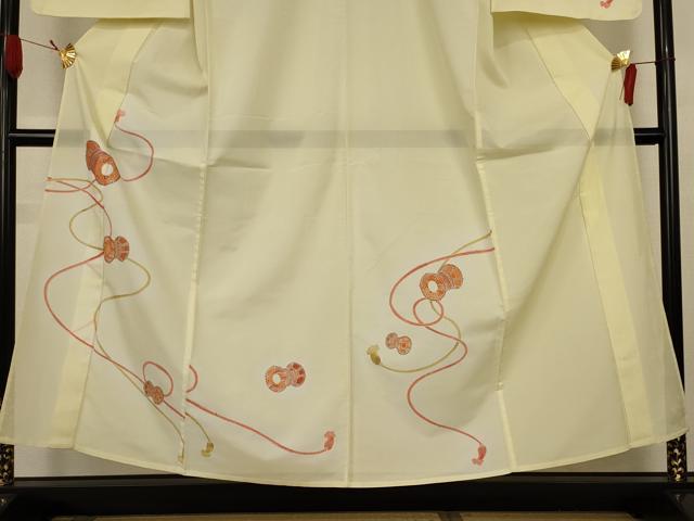 平和屋着物*夏物 訪問着 絽 花鼓文 暈し染め 洗える着物 AABK6526jd