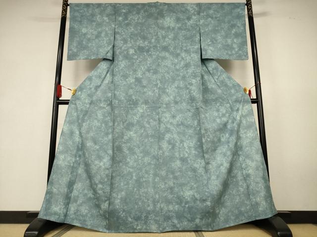 平和屋着物*夏物 小紋 絽 霞文 正絹 逸品 AABK6540jd