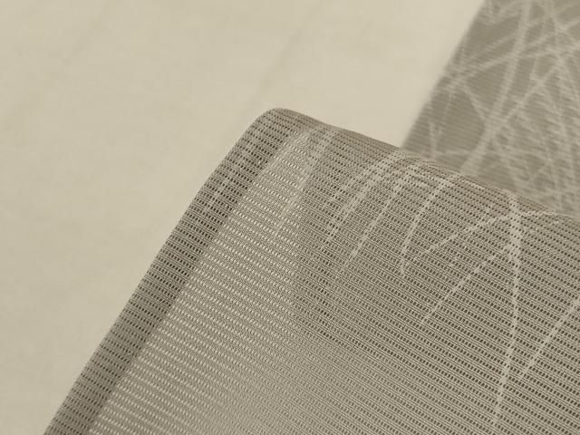 平和屋着物*夏物 訪問着 絽 刺繍 蔦の葉薄文 暈し染め 金糸 正絹 逸品 AABK6580jd