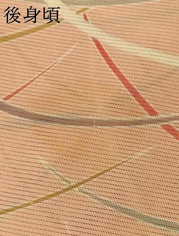 平和屋着物*夏物 小紋 絽 芝文 そごう百貨店扱い ロング丈 正絹 逸品 AABK6582jd