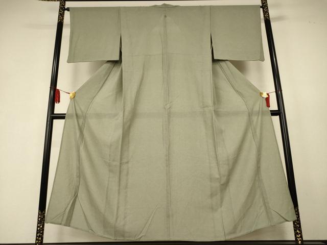 平和屋着物*夏物 江戸小紋 絽 鮫小紋柄 正絹 逸品 AABK6591jd