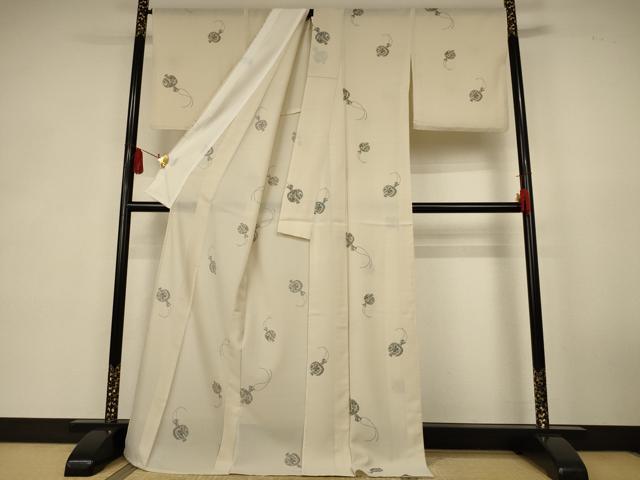 平和屋着物*夏物 小紋 紗 打ち出の小槌 洗える着物 AABK6600jd