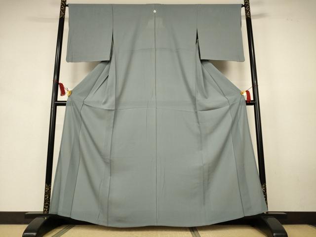 平和屋着物*夏物 色無地 絽 豆がら茶色 正絹 逸品 AABK6662jd