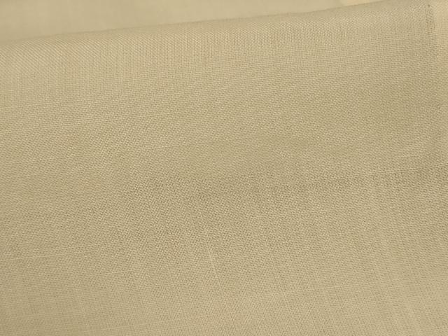 平和屋着物*夏物 男性 長襦袢 鳥の子色 麻 AABK6664jd