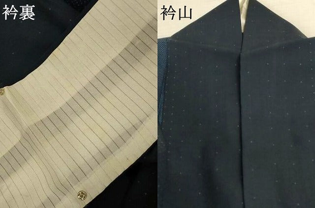 平和屋着物*夏物 本場大島紬 夏大島 140亀甲 間道 正絹 逸品 AABK6677jd