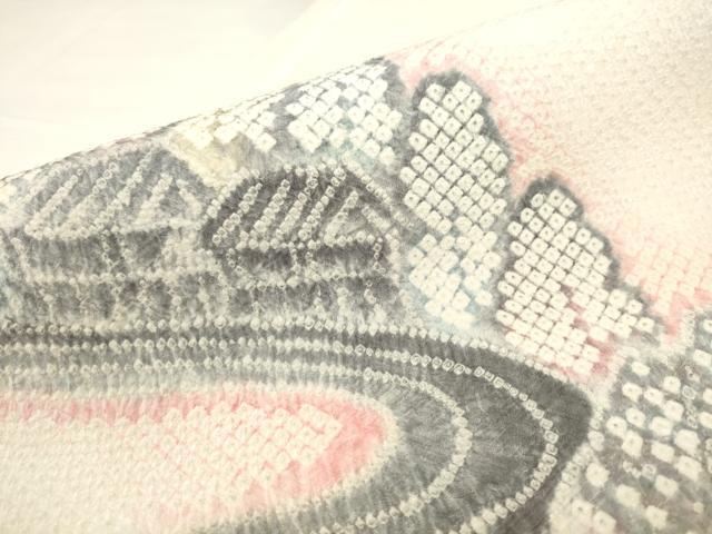 平和屋着物●名門 藤娘きぬたや・総絞り 九寸名古屋帯 風景文 正絹 逸品 AABK6711pf