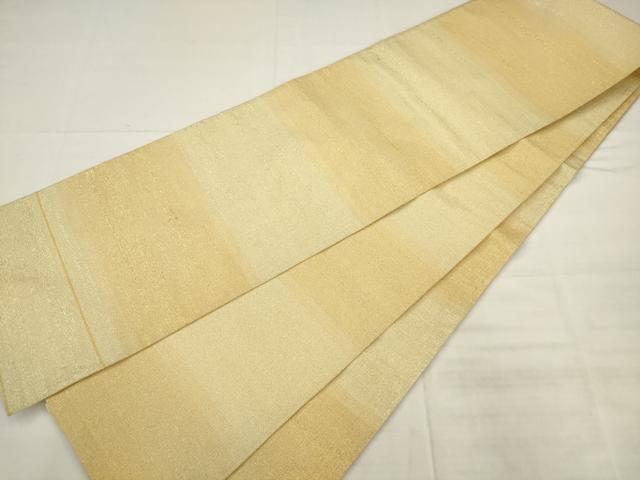 平和屋着物●桝屋高尾 ねん金綴錦 全通柄袋帯 段霞文 正絹 逸品 AABK6746pf