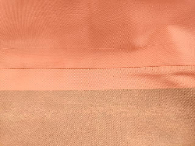 平和屋着物●九寸名古屋帯 更紗花鳥文 金彩 正絹 逸品 AABK6857pf