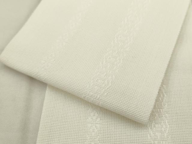 平和屋本店●男性 西陣 上田織物謹製 博多織 角帯 献上 証紙・共箱付き 綿 AABK6911pf