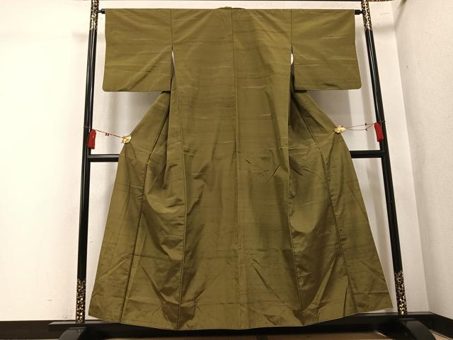 平和屋着物●上質な紬 霞文 正絹 逸品 AABK7006ph
