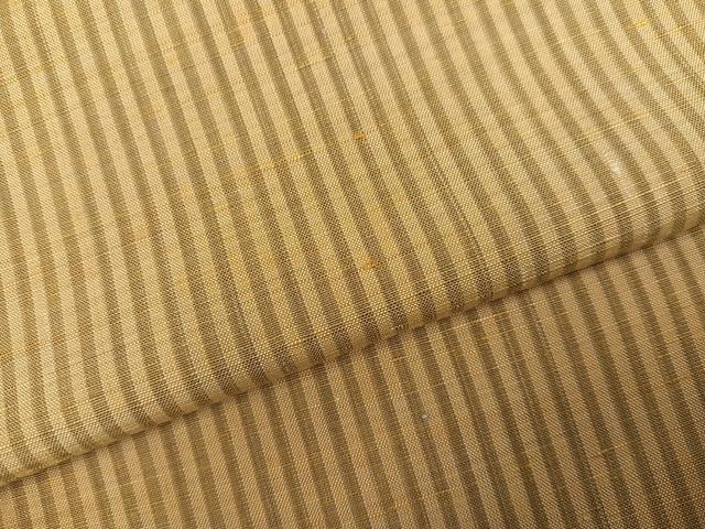 平和屋着物●上質な紬 縞 正絹 逸品 AABK7021ph
