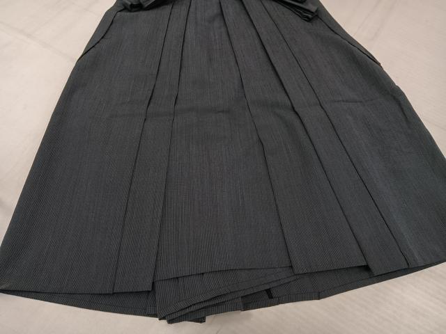 平和屋着物●男性 馬乗り袴 縞 正絹 逸品 AABK7095ph