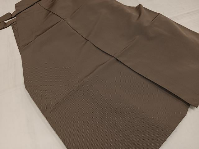 平和屋着物●男性 馬乗り袴 縞 正絹 逸品 AABK7096ph