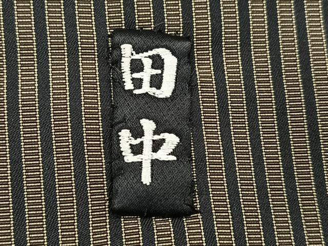 平和屋着物●男性 馬乗り袴 本場神代仙台平 縞 正絹 逸品 AABK7134ph