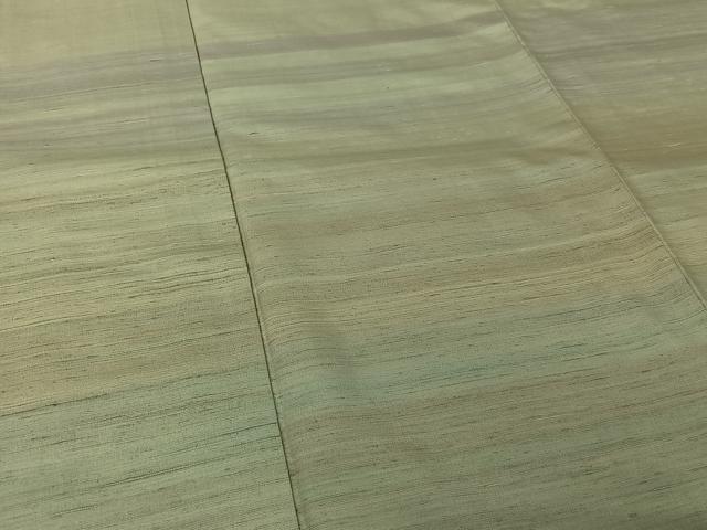 平和屋着物▽紅花紬 米沢 訪問着 単衣 横段文 伊勢丹扱い 正絹 逸品 AABK7176jh