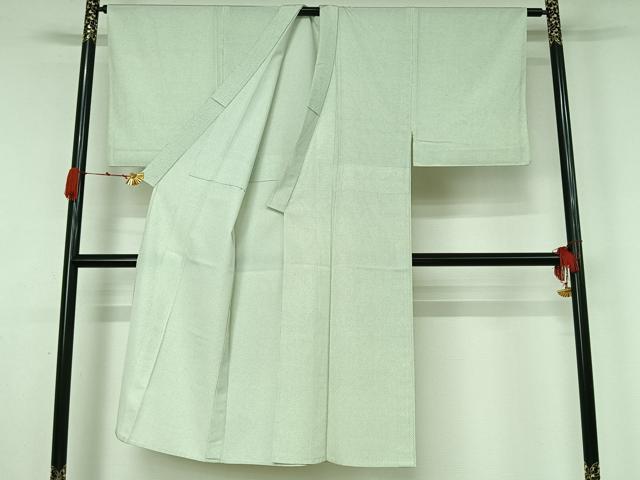 平和屋着物▽男性 小紋 単衣 水玉文 洗える着物 AABK7245jh