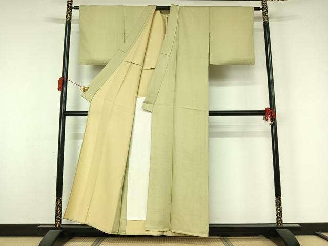平和屋着物▽江戸小紋 単衣 鮫小紋柄 正絹 逸品 AABK7276jh