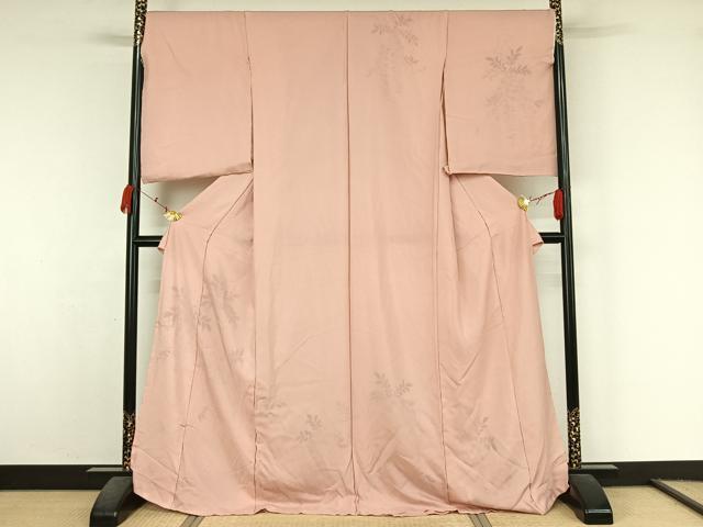 平和屋着物▽訪問着 無双 紗袷 紗×絽 藤花房 仮絵羽 正絹 逸品 未使用 AABK7286jh