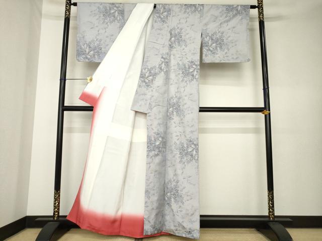 平和屋着物●都喜ヱ門 本場大島紬 7マルキ 総絣 季節のきらめき 藤絹織物謹製 証紙付き 正絹 逸品 AABK7344ck