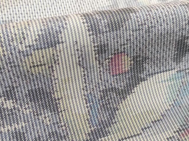 平和屋着物●都喜ヱ門 本場大島紬 7マルキ 総絣 季節のきらめき 藤絹織物謹製 証紙付き 正絹 逸品 AABK7344ck