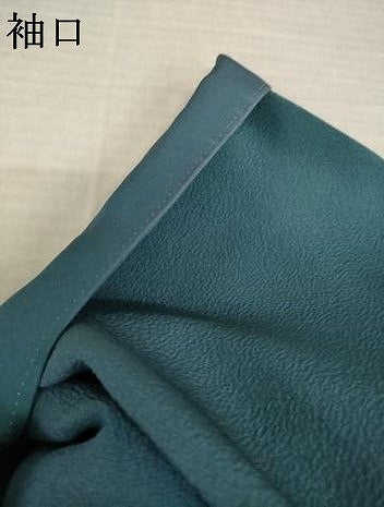 平和屋着物●染色作家 斉藤三才 小紋 霞文 暈し染め 正絹 逸品 AABK7386ck