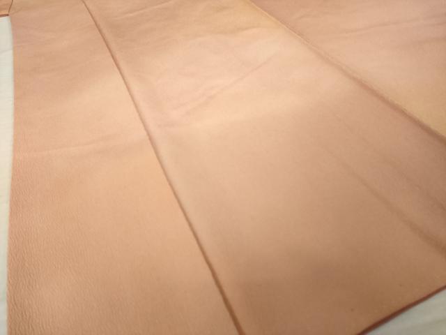 平和屋着物●染色作家 斉藤三才 小紋 霞文 暈し染め 正絹 逸品 AABK7391ck