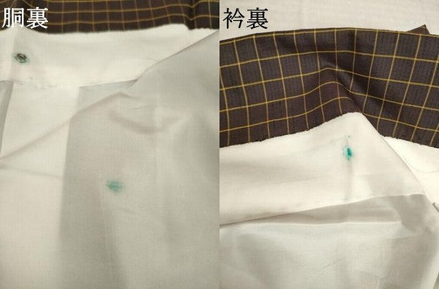 平和屋着物●上質な紬 格子 正絹 逸品 AABK7416ck