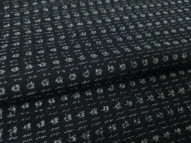 平和屋着物●男性 久留米絣 綿 逸品 AABK7464ck