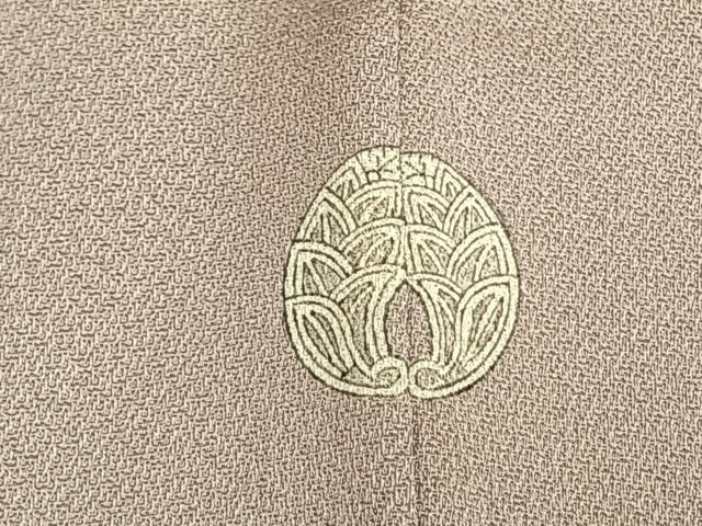 平和屋着物●訪問着 刺繍 雪輪花文 金銀彩 正絹 逸品 AABK7520fy