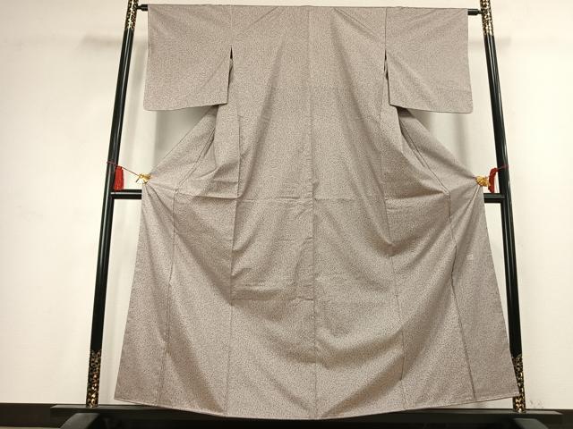 平和屋着物●本場染大島紬 作家物 霞文 正絹 逸品 未使用 AABK7522fy