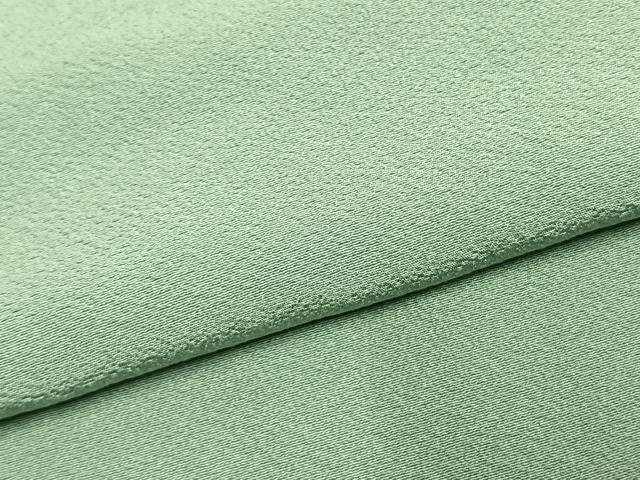 平和屋着物●上質な色無地 薄萌葱色 正絹 逸品 未使用 AABK7550fy
