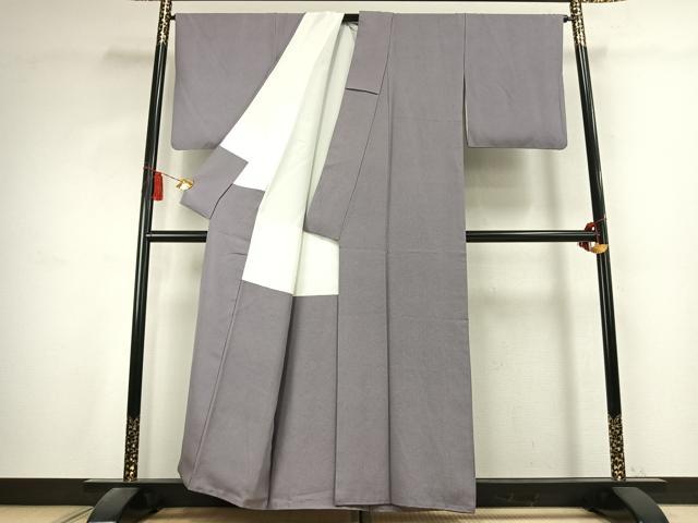 平和屋着物●江戸小紋 鮫小紋柄 正絹 逸品 AABK7551fy