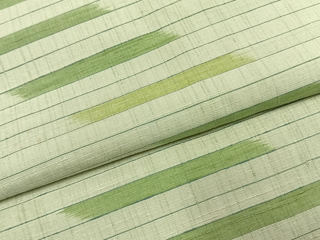 平和屋着物●五代目・諏訪好風 訪問着 紬地 野々花染 抽象文様 正絹 逸品 AABK7565fy