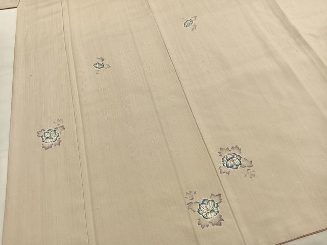 平和屋着物●上質な小紋 紬地 辻が花 正絹 逸品 AABK7584fy