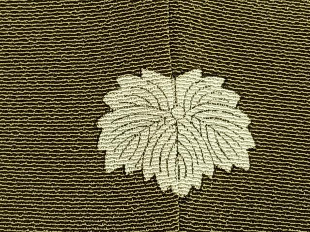 平和屋着物●上質な色無地 根岸色 正絹 逸品 AABK7594fy