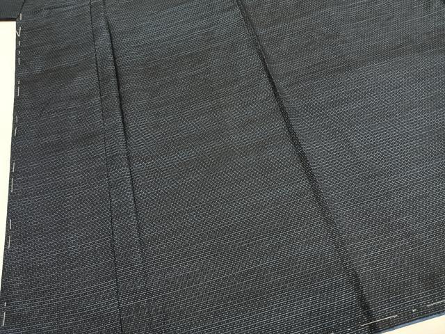 平和屋着物●男性 本場大島紬 アンサンブル 80亀甲 総詰め 正絹 逸品 AABK7603fy