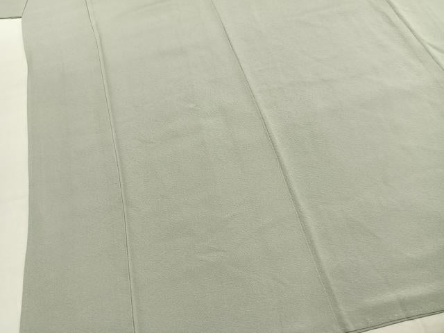 平和屋着物●上質な色無地 作家物 幻の染 岩石染 蕎麦切色 正絹 逸品 AABK7607fy