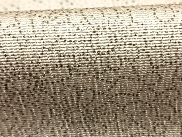 平和屋着物●江戸小紋 お召地 横段文 正絹 逸品 AABK7611fy