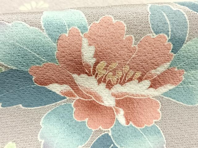 平和屋着物●豪華色留袖 友禅 風景枝松花文 暈し染め 正絹 逸品 AABK7620fy
