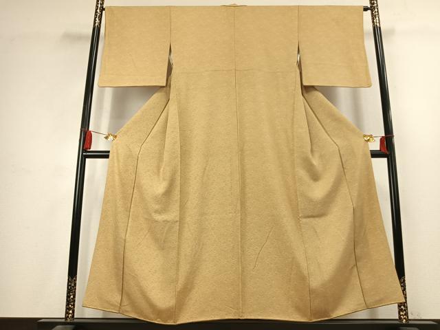平和屋着物●江戸小紋 扇面文 正絹 逸品 AABK7627fy