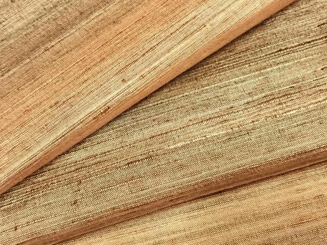 平和屋着物●上質な紬 横段文 正絹 逸品 未使用 AABK7641fy