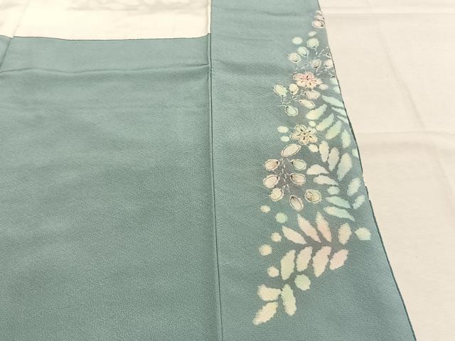 平和屋着物●訪問着 作家物 絞り 辻が花 暈し染め 正絹 逸品 AABK7654fy