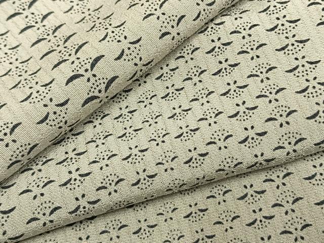 平和屋着物●上質な小紋 抽象文様 正絹 逸品 AABK7661fy