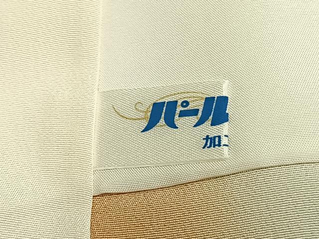 平和屋着物●上質な小紋 舞花文 正絹 逸品 AABK7690fy