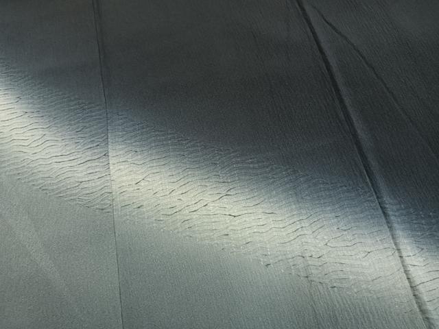 平和屋着物●訪問着 杢目絞り 抽象文様 暈し染め さが美扱い 正絹 逸品 AABK7692fy