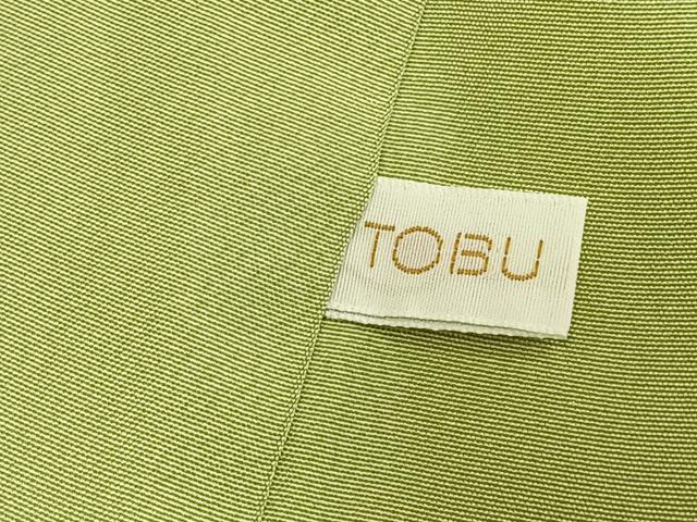平和屋着物●創業460年・千總 訪問着 駒刺繍 草花文 金彩 東武百貨店扱い 正絹 逸品 AABK7756fy