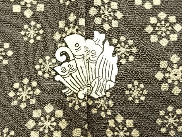 平和屋着物●訪問着 笹竹文 金彩 正絹 逸品 AABK7758fy