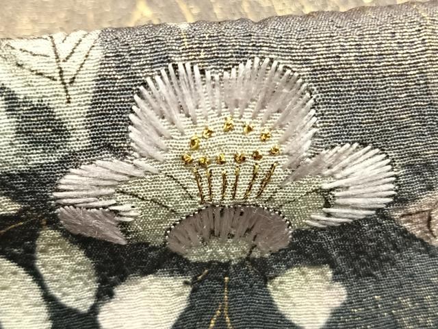 平和屋着物●十日町 名門 滝泰謹製 訪問着 絞り 刺繍 辻が花 暈し染め 金糸 金彩 正絹 逸品 AABK7795fy