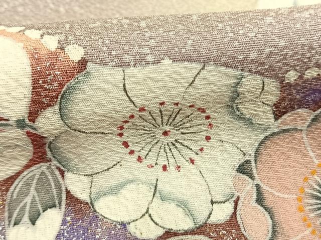 平和屋着物●訪問着 辻が花 暈し染め 金銀彩 正絹 逸品 AABK7858fy