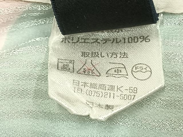 平和屋着物●ファッションブランド hiromichi nakano ヒロミチナカノ 長襦袢 無双仕立て 草花文 洗える着物 AABK7866fy